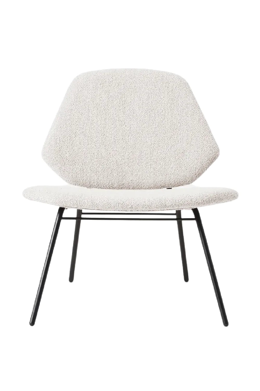 Minimalist Upholstered Lounge Chair | WOUD Lean | OROA.com