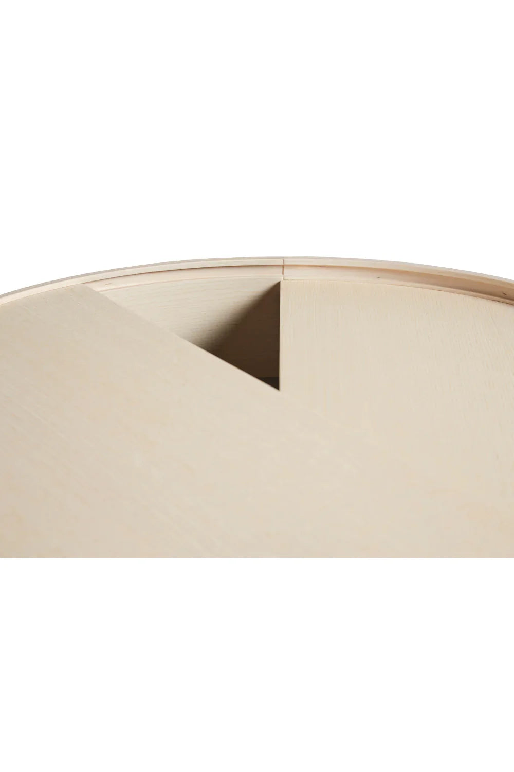 Contemporary Round Coffee Table M | WOUD Arc | OROA.com