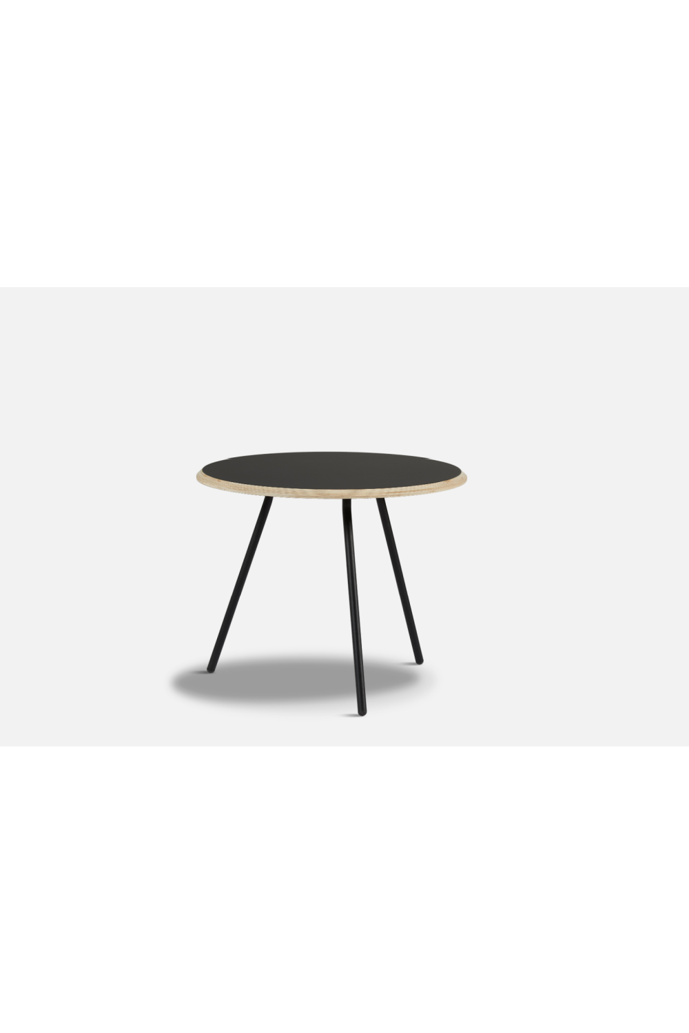 Black Modern Coffee Table | WOUD Soround | OROA.com