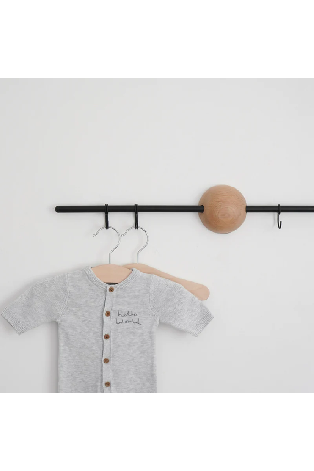 Oak Minimalist Rack | WOUD Hoop | OROA.com