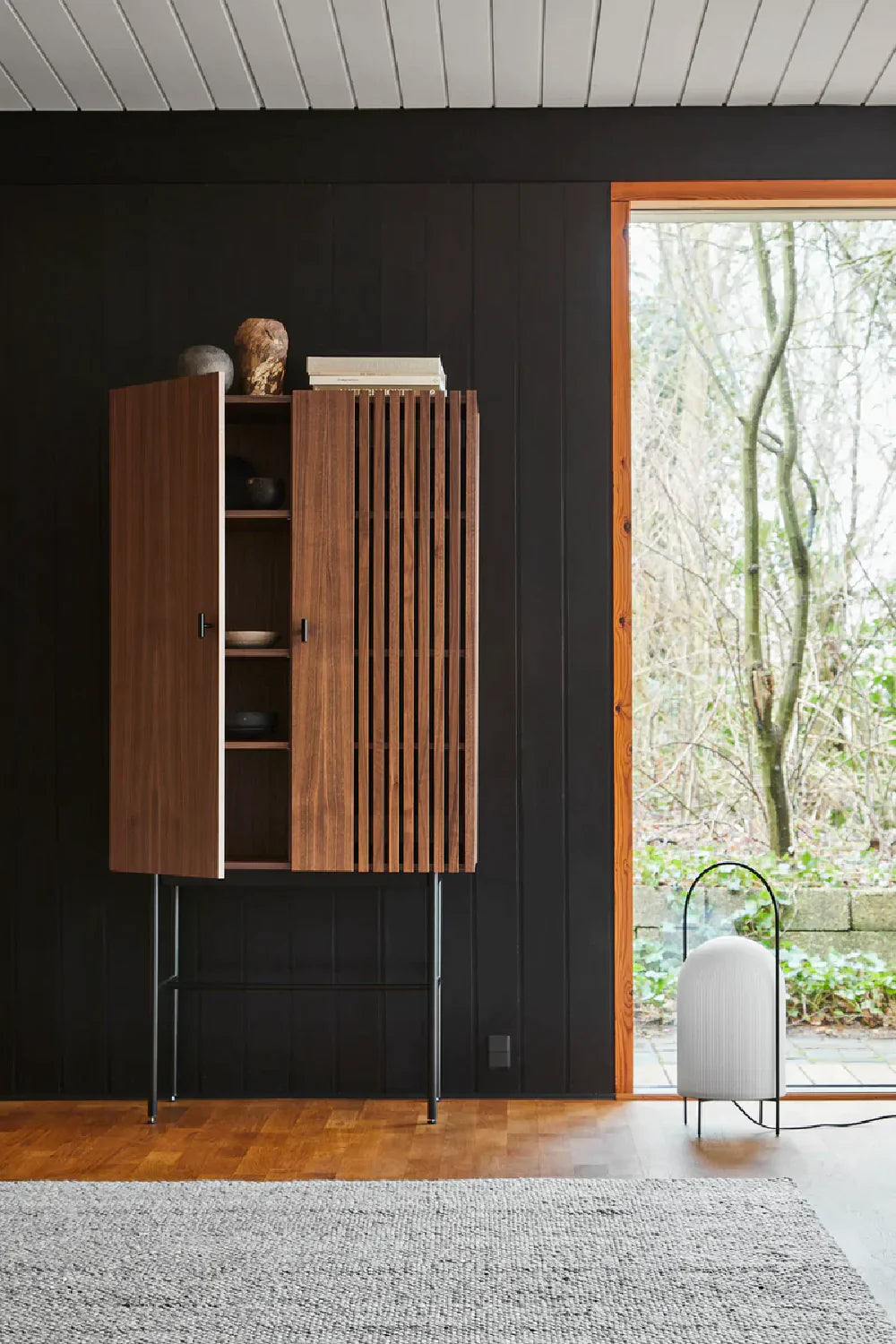 Modern Geometrical Highboard | WOUD Array | OROA.com