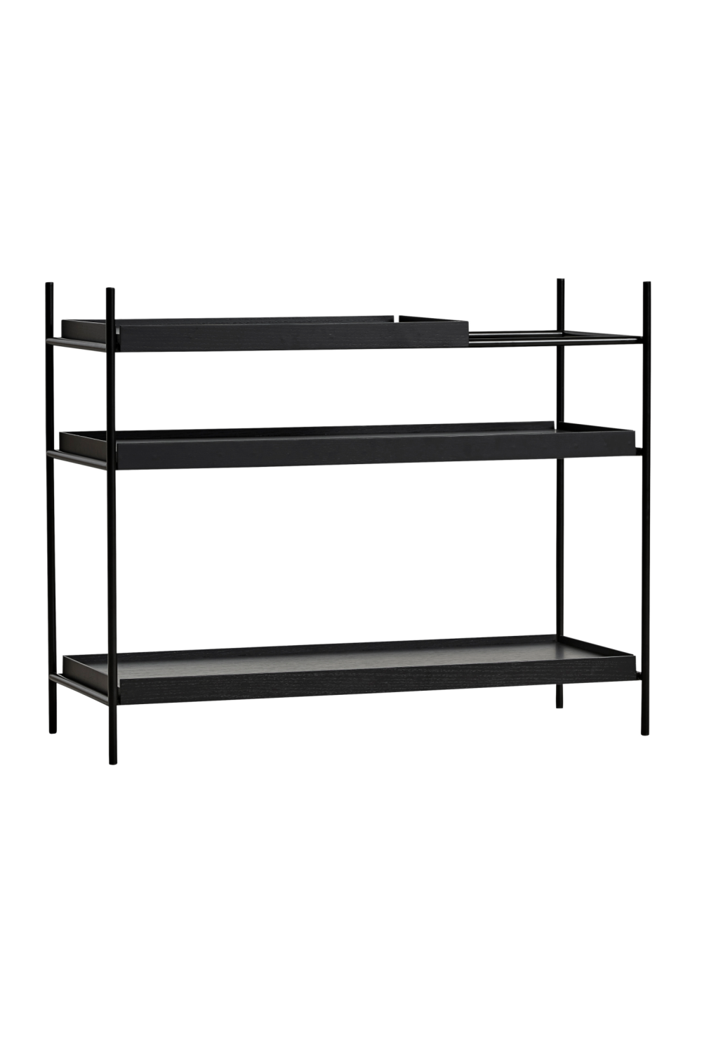 Customizable Painted Oak Shelf | WOUD Tray Shelf | OROA.com