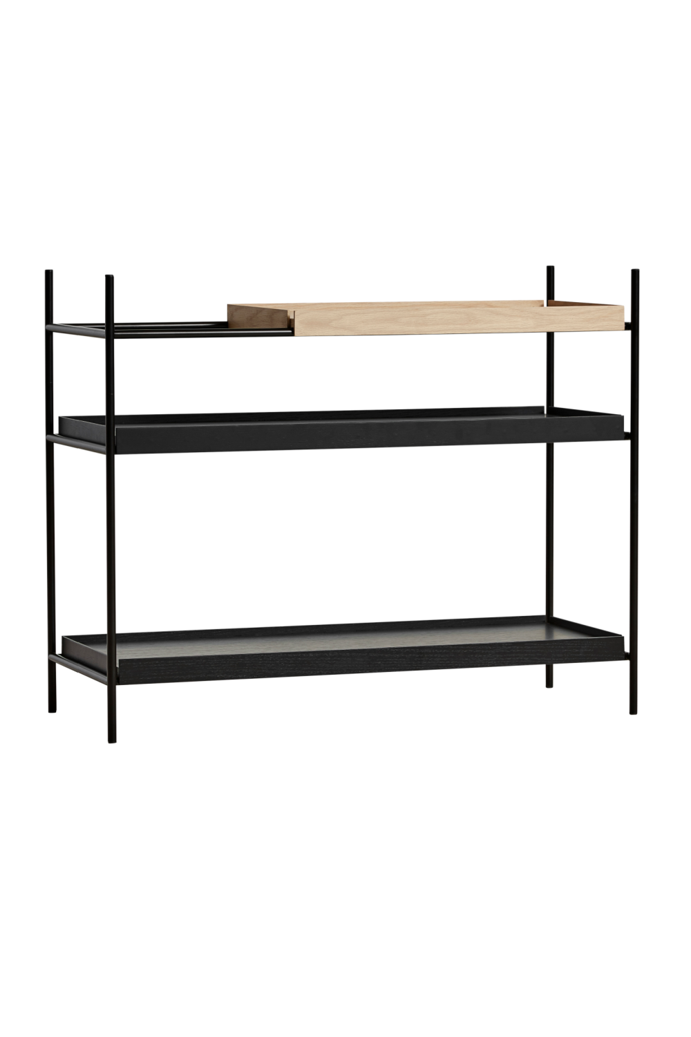 Customizable Painted Oak Shelf | WOUD Tray Shelf | OROA.com