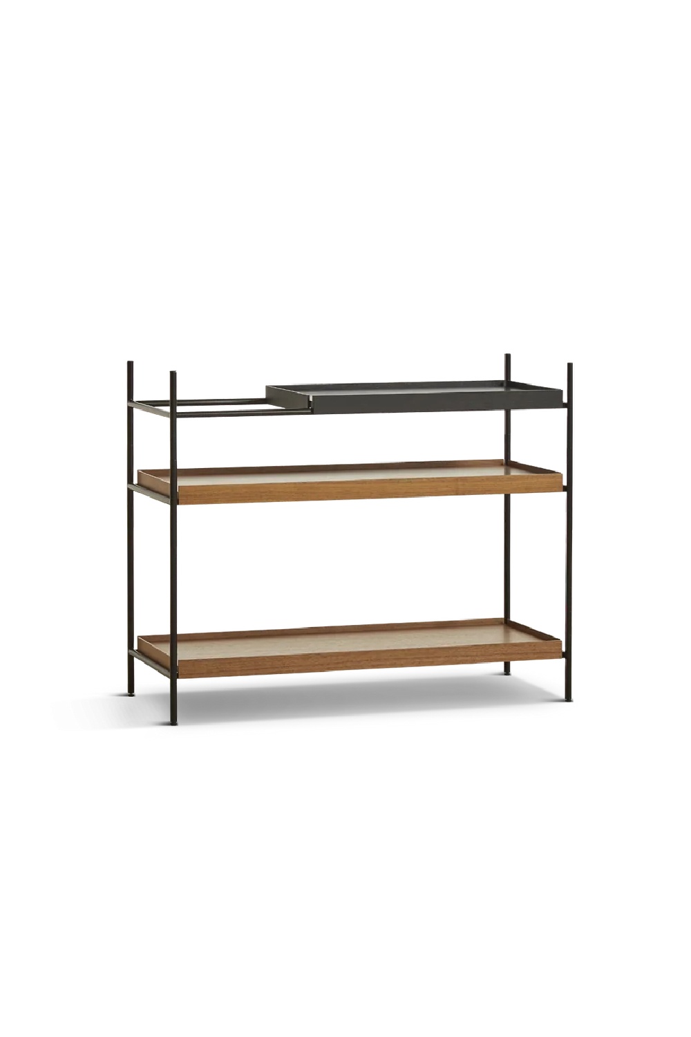 Walnut Tray Shelving System | WOUD | OROA.com