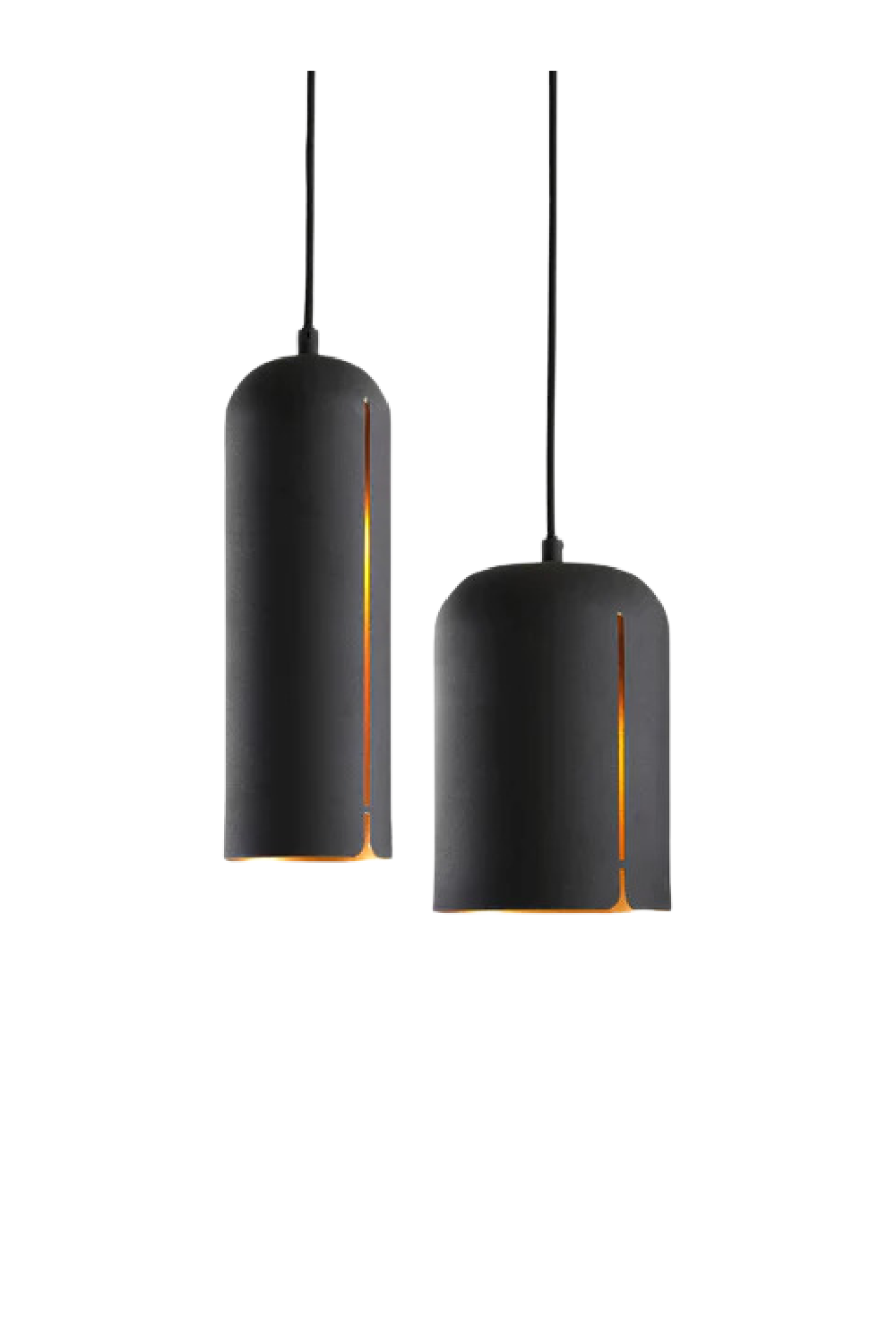 Black-Coated Pendant Lamp | WOUD Gap | OROA.com