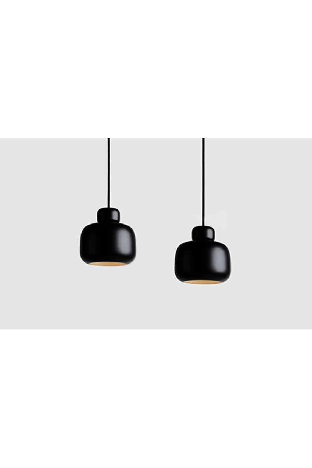 Modern Minimalist Pendant Lamp S | WOUD Stone | OROA.com