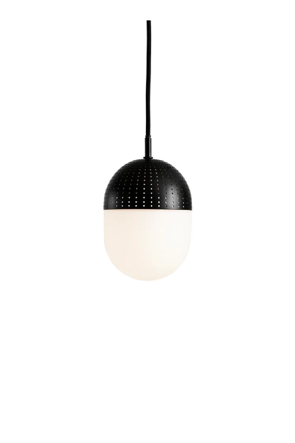 Black Metal Pendant Lamp | WOUD Dot | OROA.com