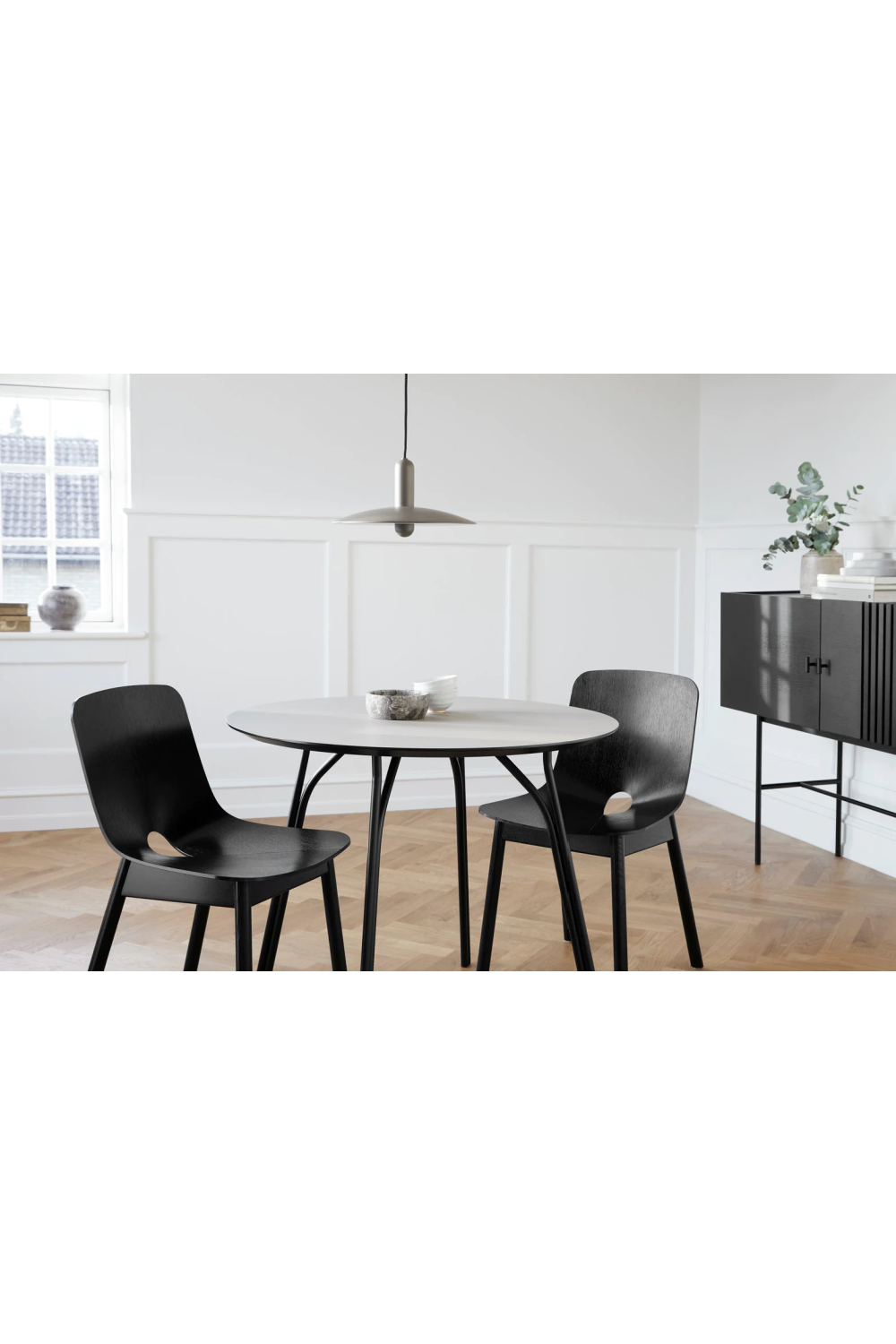 Taupe Modern Pendant Lamp S | WOUD LU | OROA.com