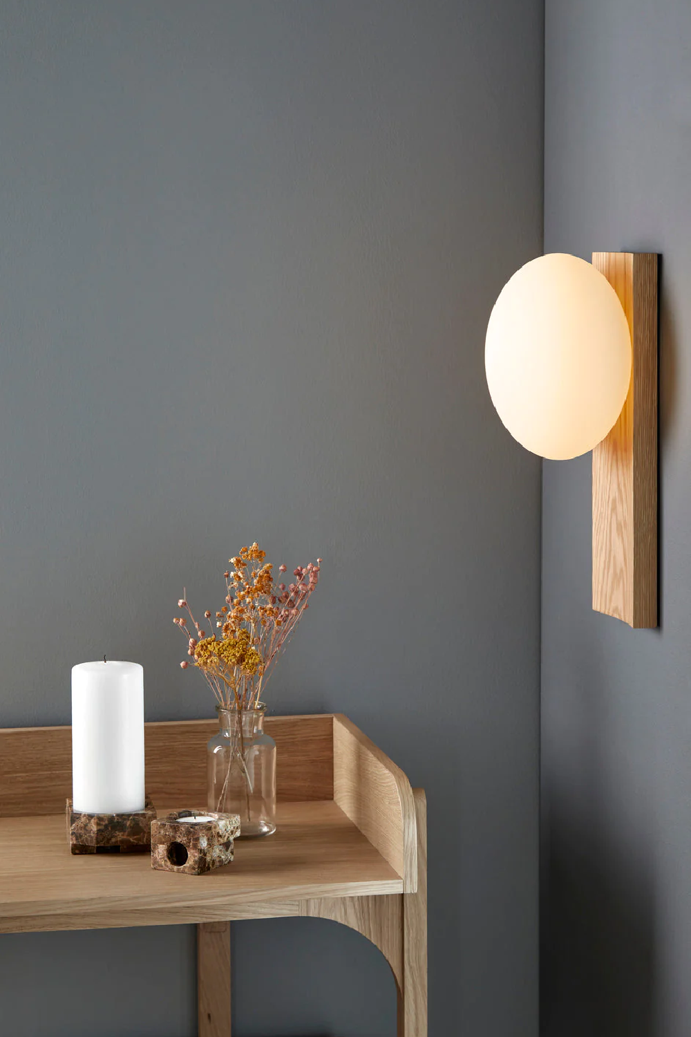 Contemporary Ovoid Table/Wall Lamp | Oroa.com