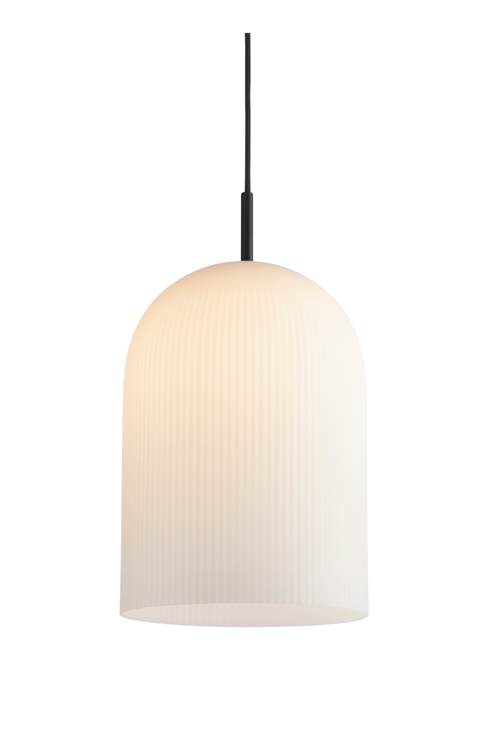 White Glass Contemporary Pendant Lamp | WOUD Ghost | OROA.com