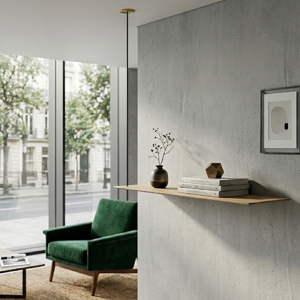Modern European furniture - Solid Oak Modern Shelf - www.oroa.com | Oroa.com