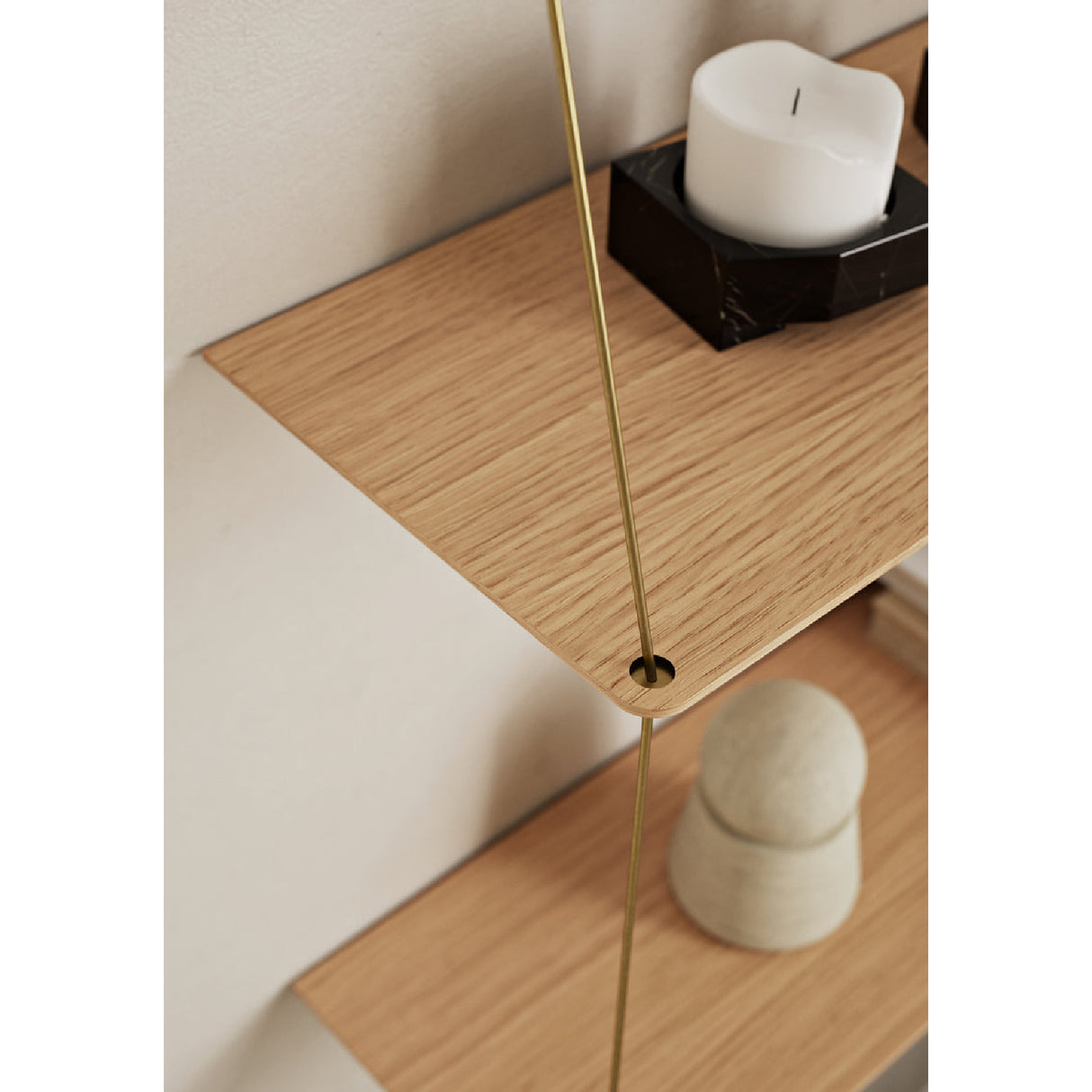 Modern European furniture - Solid Oak Modern Shelf - www.oroa.com | Oroa.com
