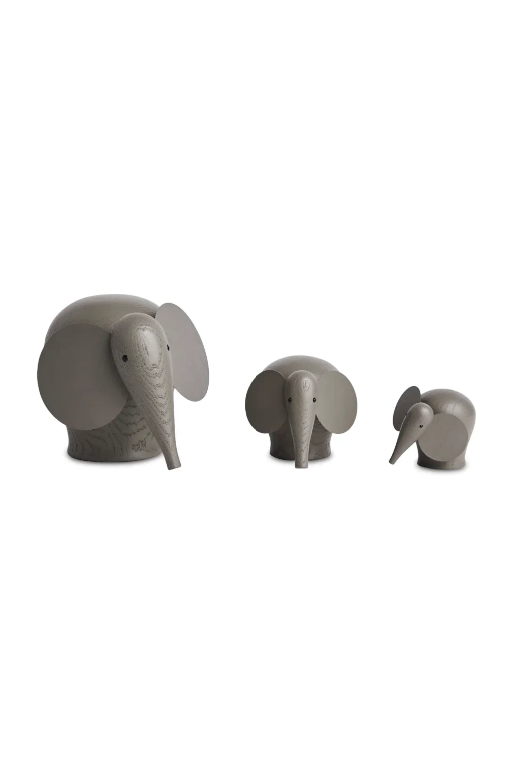 Taupe Elephant Sculpture | WOUD Nunu | OROA.com