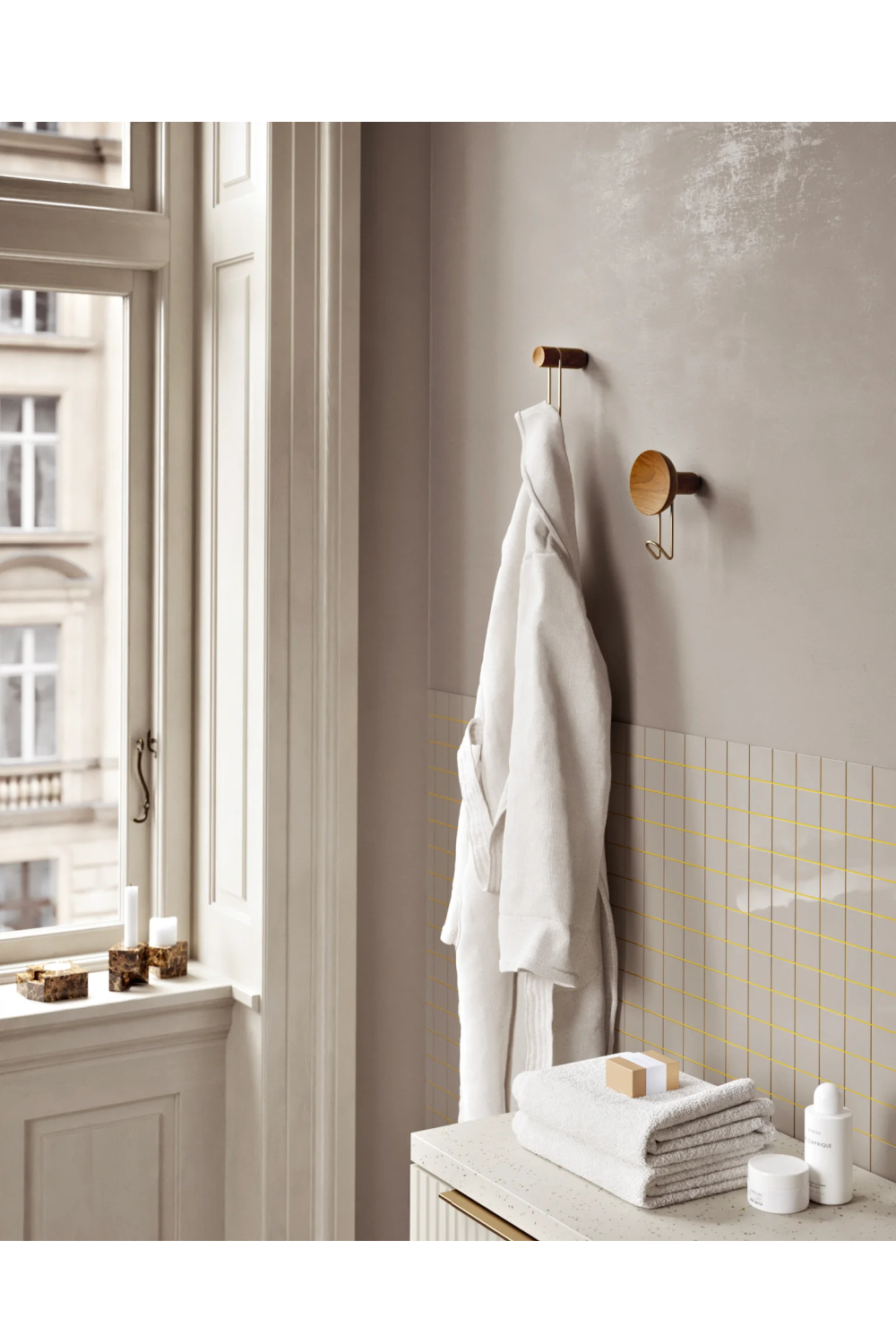 Minimalist Hook Wall Hanger L | WOUD Around | OROA.com