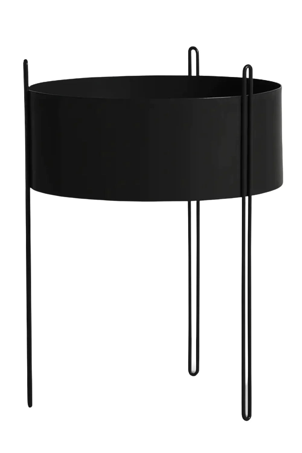 Painted Metal Planter L | WOUD Pidestall | OROA.com