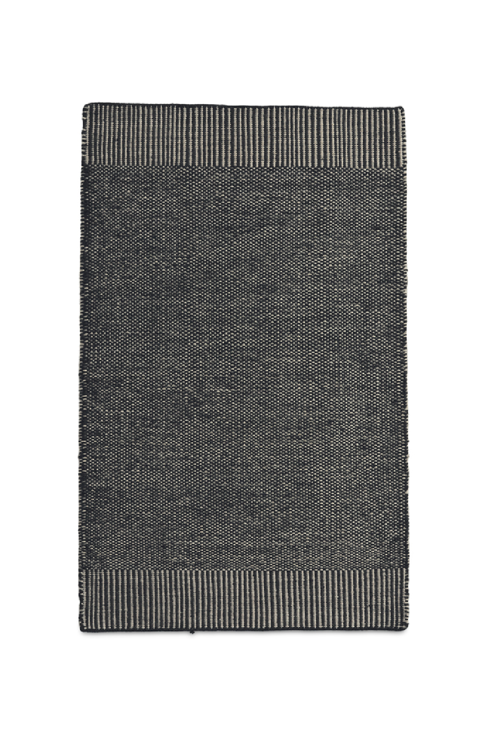 Gray Woven Area Rug | WOUD Rombo | OROA.com