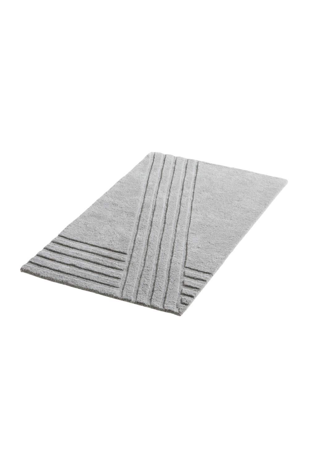 Gray Wool Area Rug | WOUD Kyoto | OROA.com