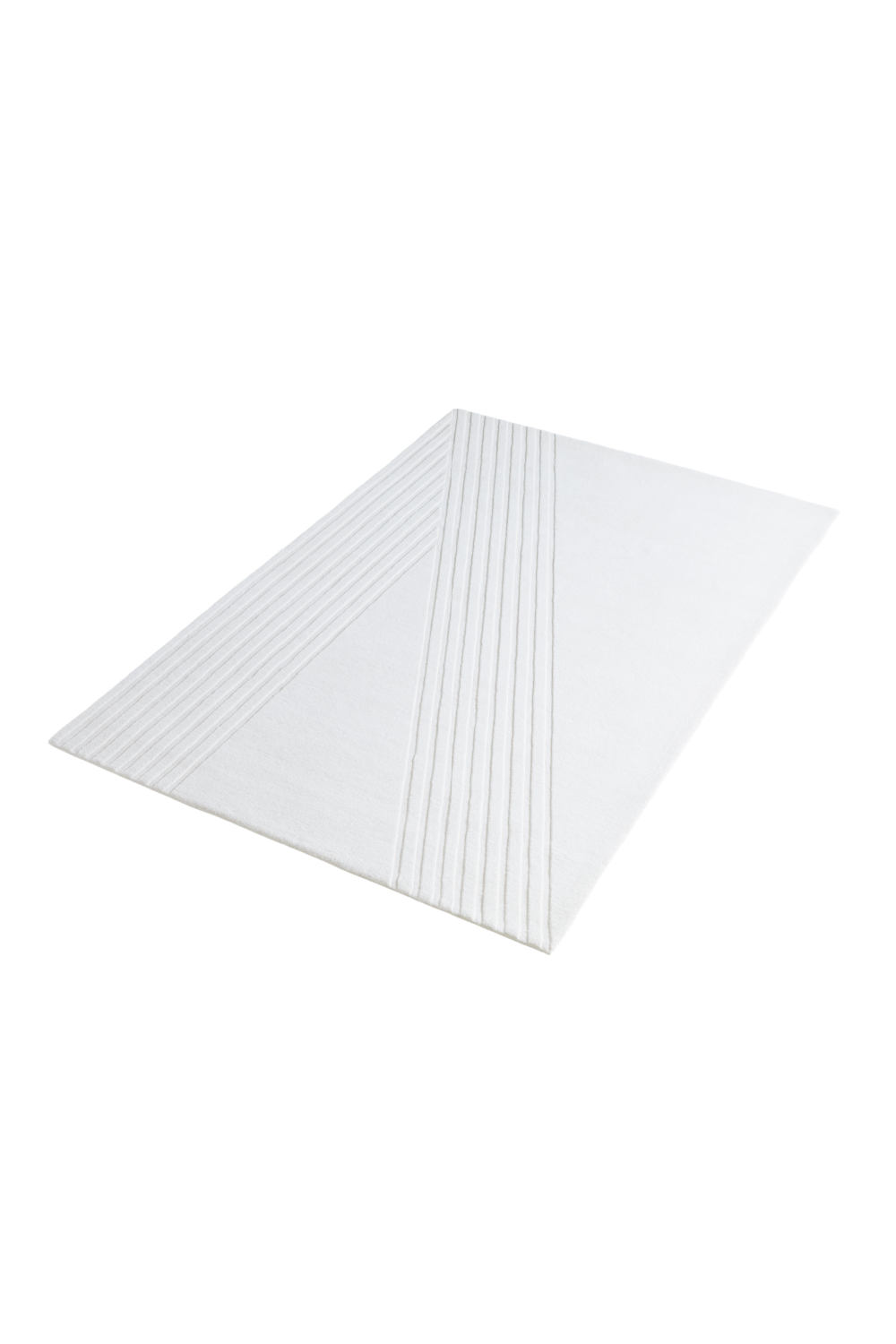 Off White Wool Rug | WOUD Kyoto | OROA.com