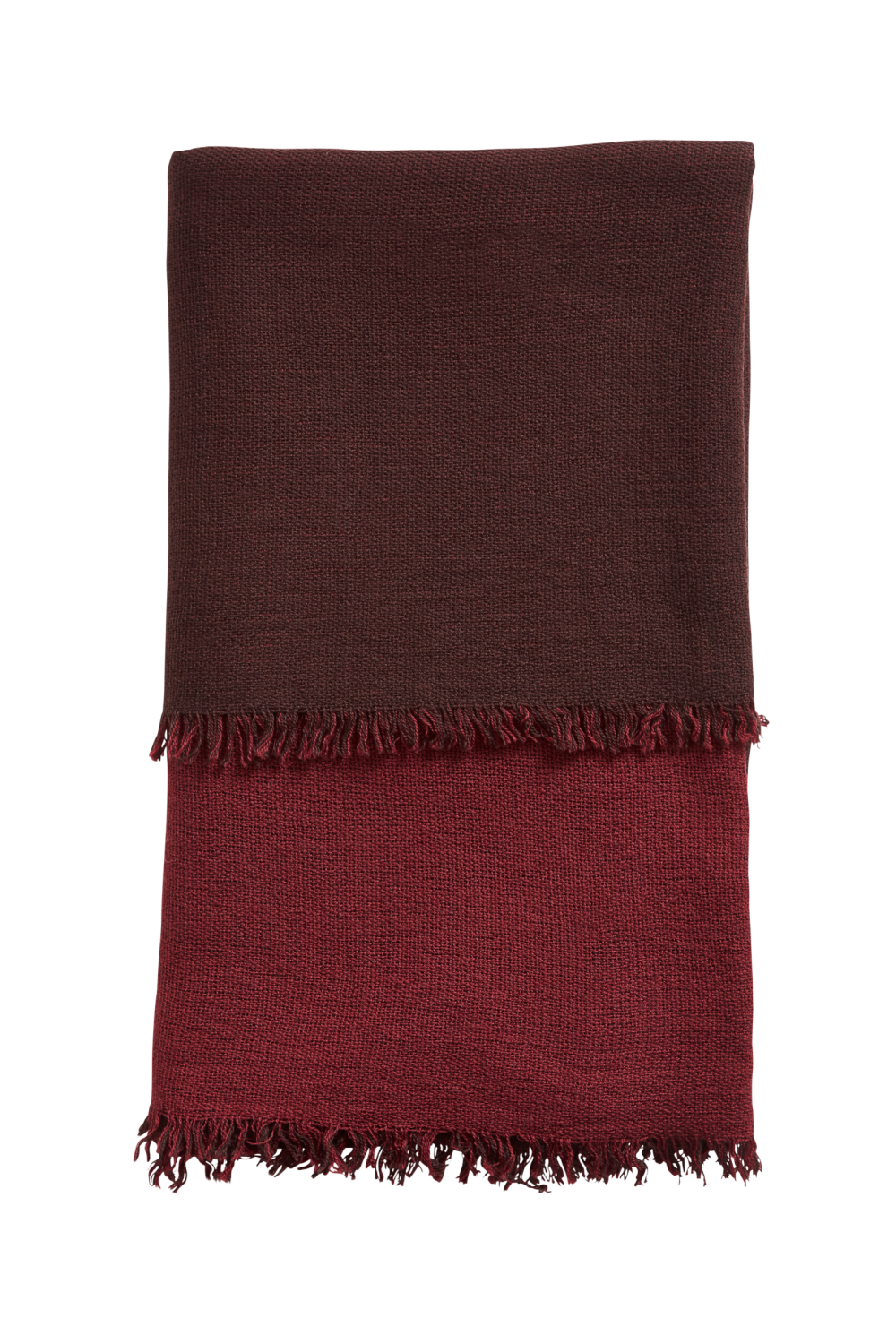 Merino Wool Woven Throw | WOUD Double | OROA.com