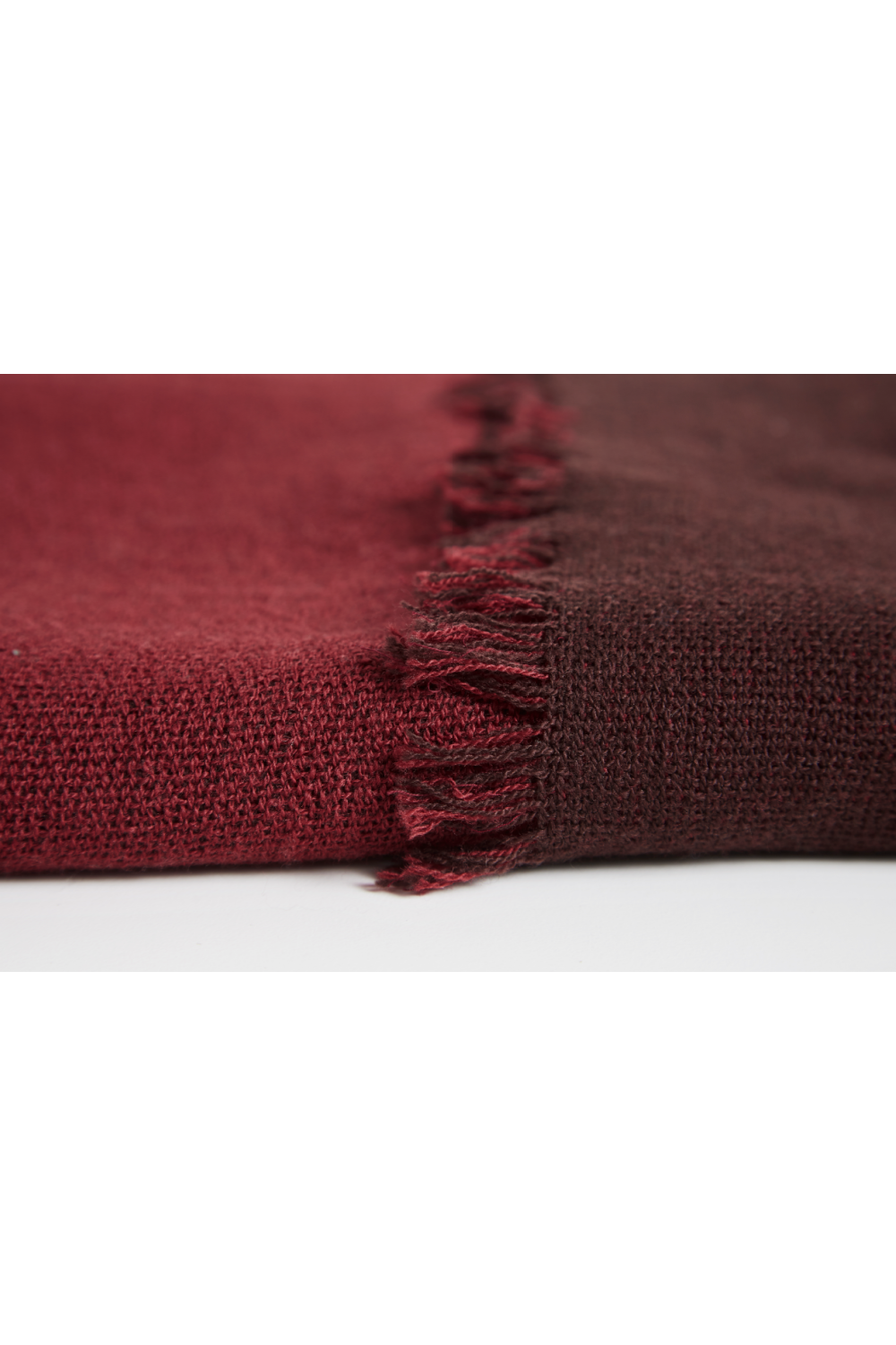 Merino Wool Woven Throw | WOUD Double | OROA.com
