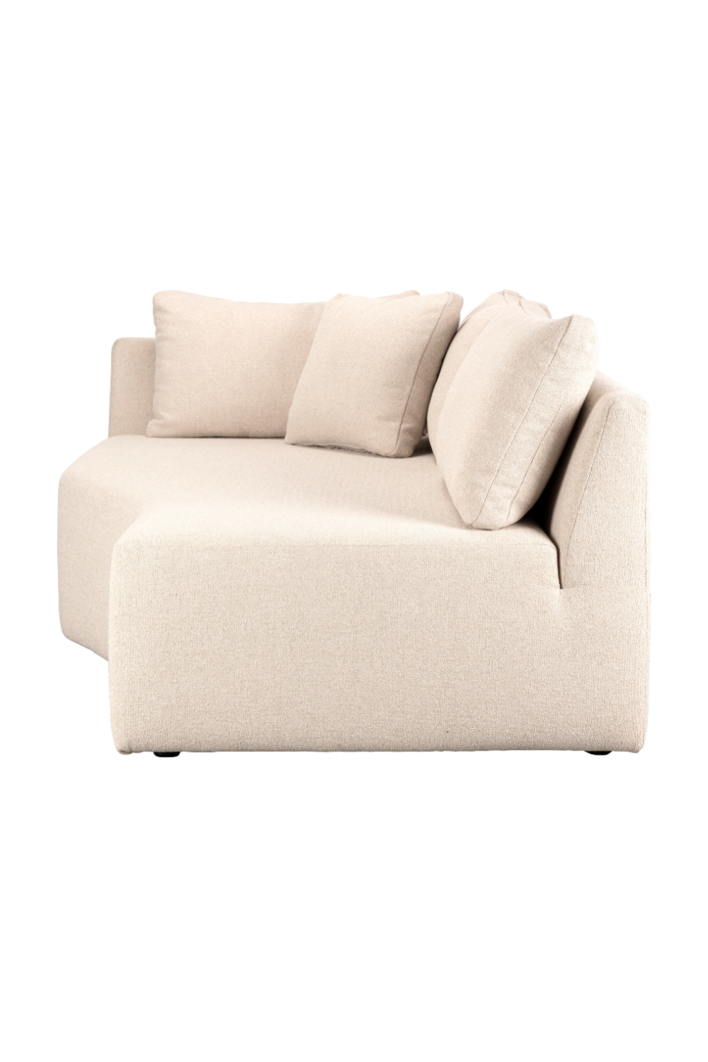 Cream Chaise Longue | Zuiver Prosper | OROA.com