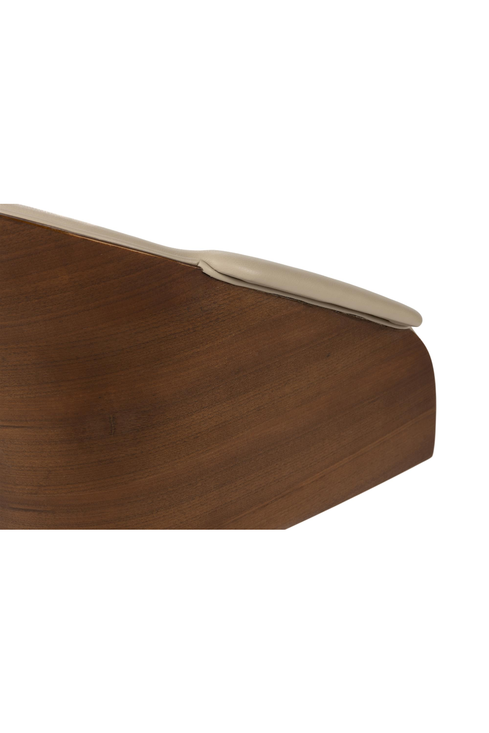 Beige Leather Lounge Chair | Zuiver Frie | OROA.com