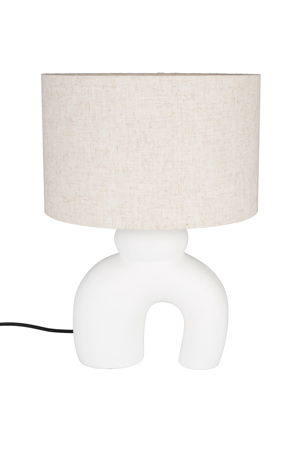 White Curved Table Lamp | Zuiver Bibi | OROA.com