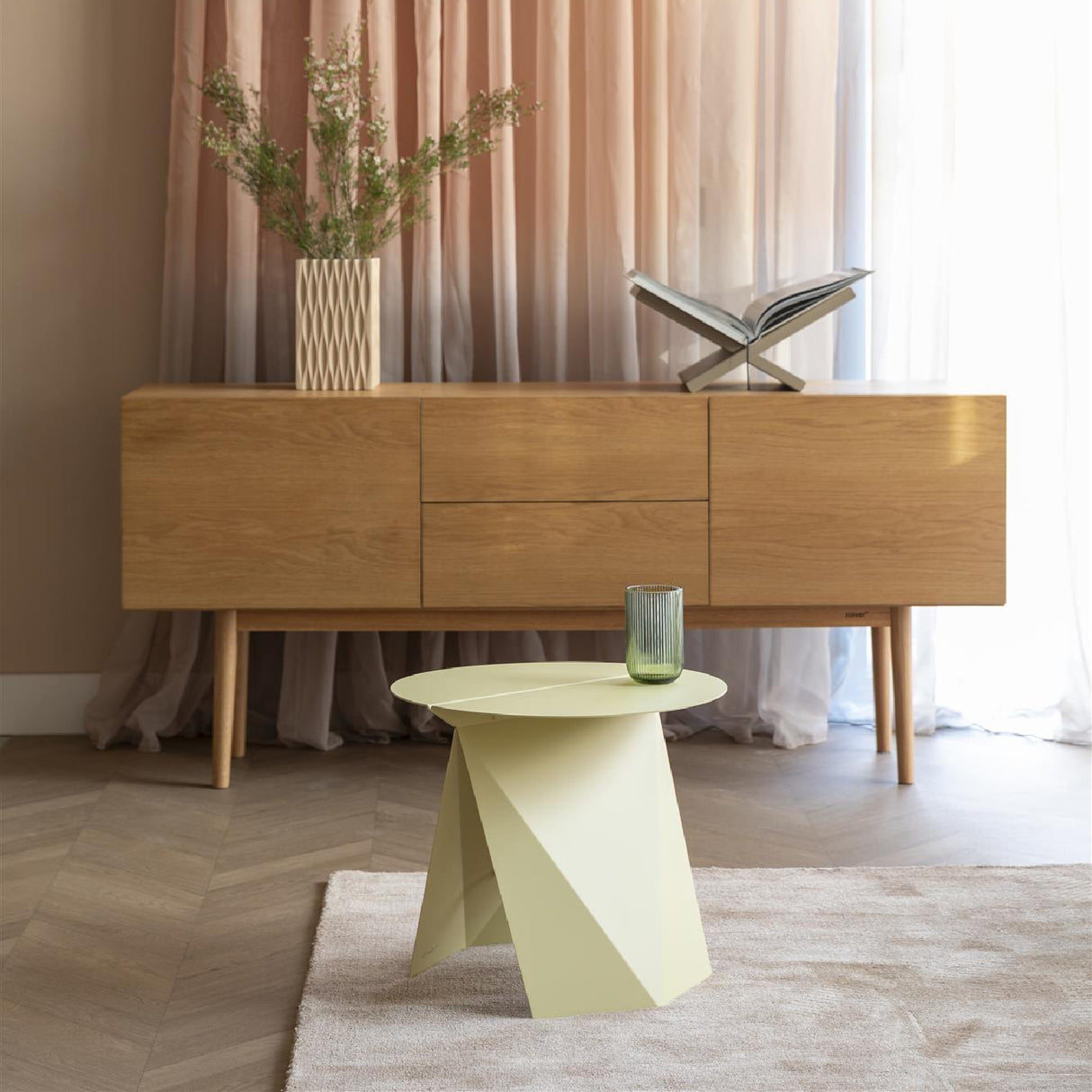 Modern European furniture - Origami-Inspired Side Table - www.oroa.com | Oroa.com