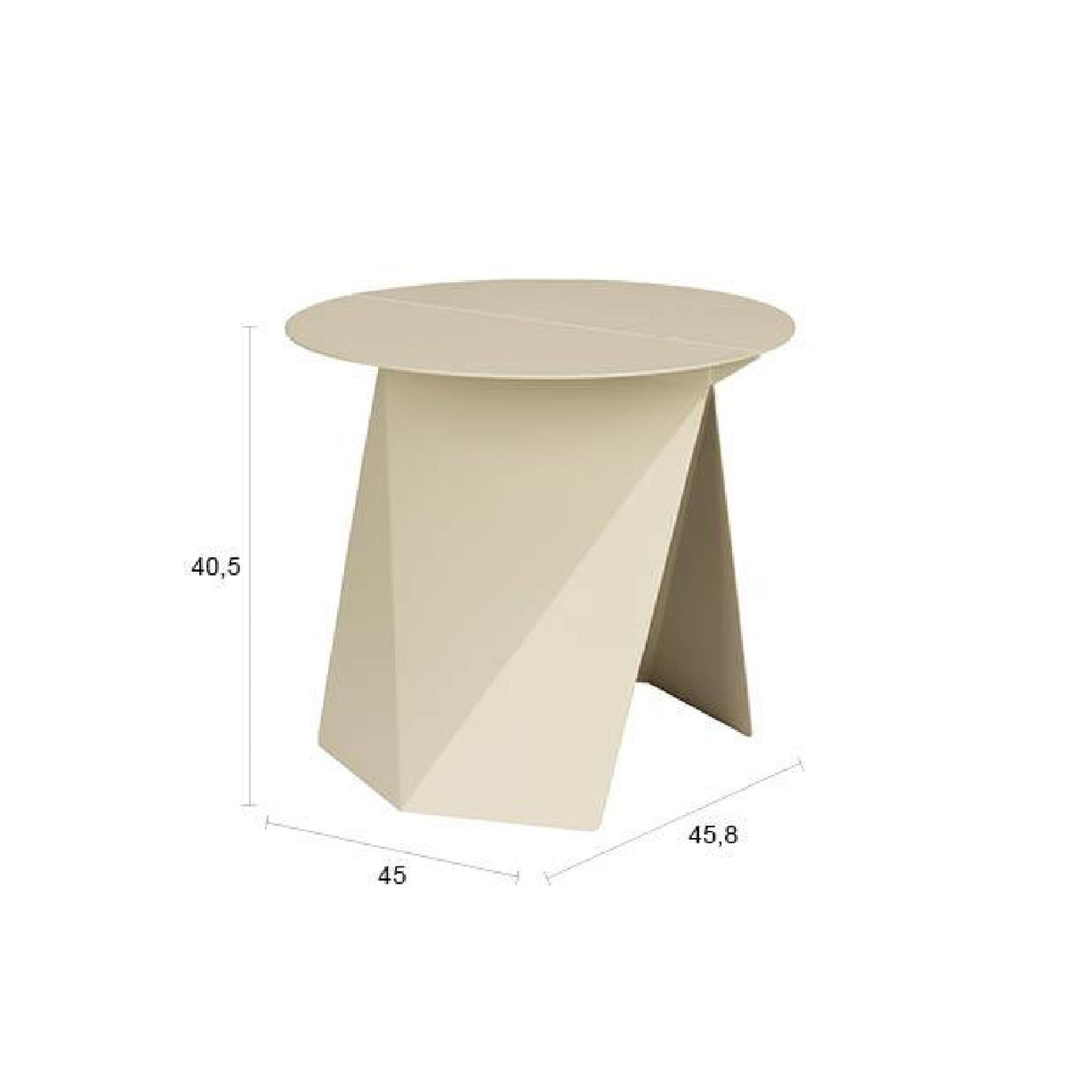 Modern European furniture - Origami-Inspired Side Table - www.oroa.com | Oroa.com