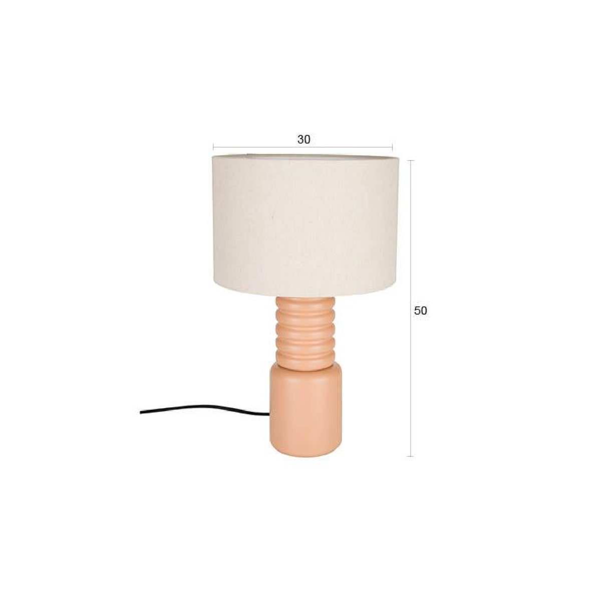 Modern European furniture - Stacked Ring Base Table Lamp - www.oroa.com | Oroa.com