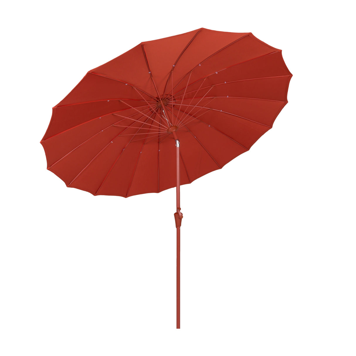Modern European furniture - Red Sunbrella Parasol - www.oroa.com | Oroa.com