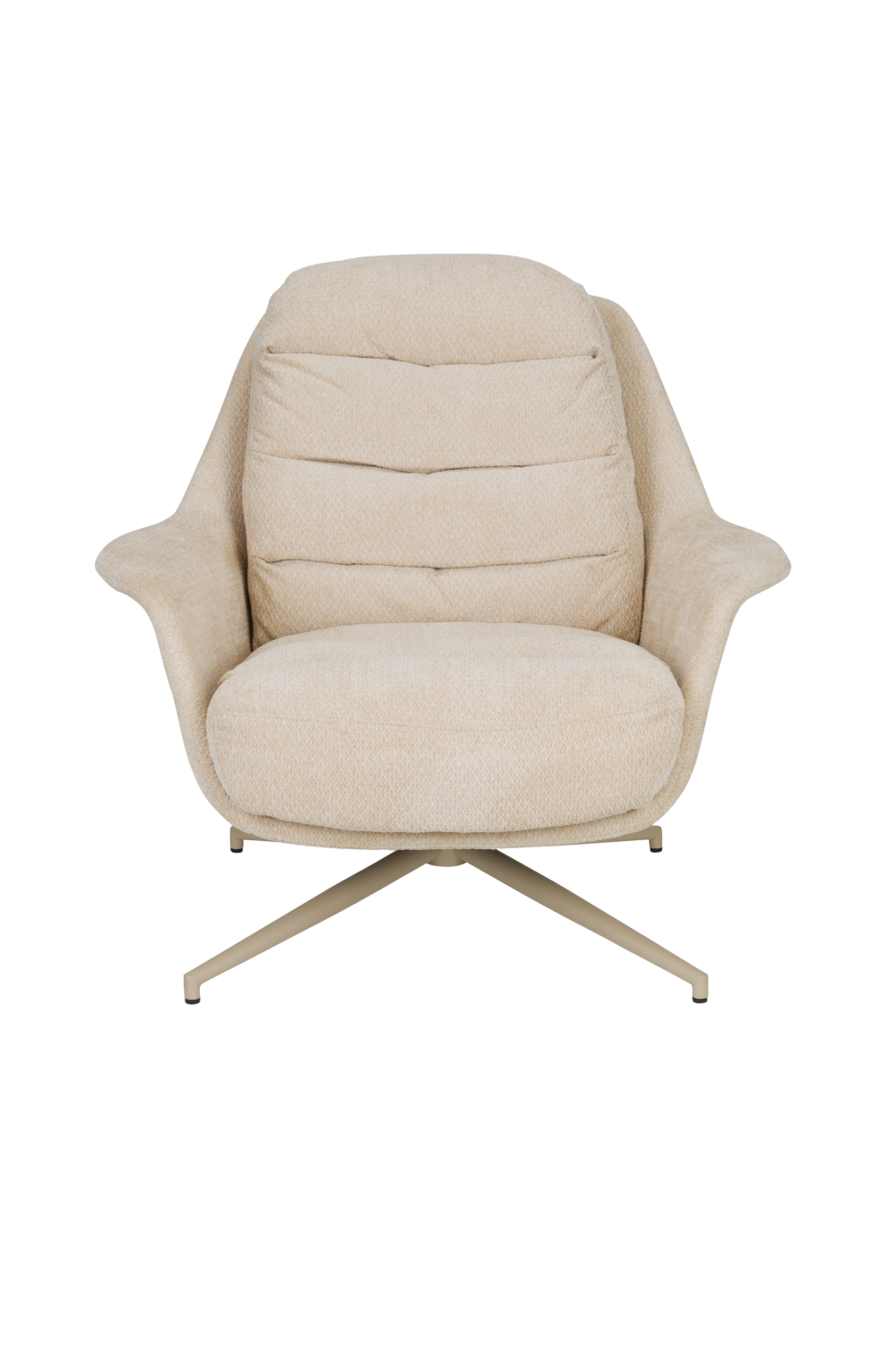 Beige Swivel Lounge Chair | Oroa.com