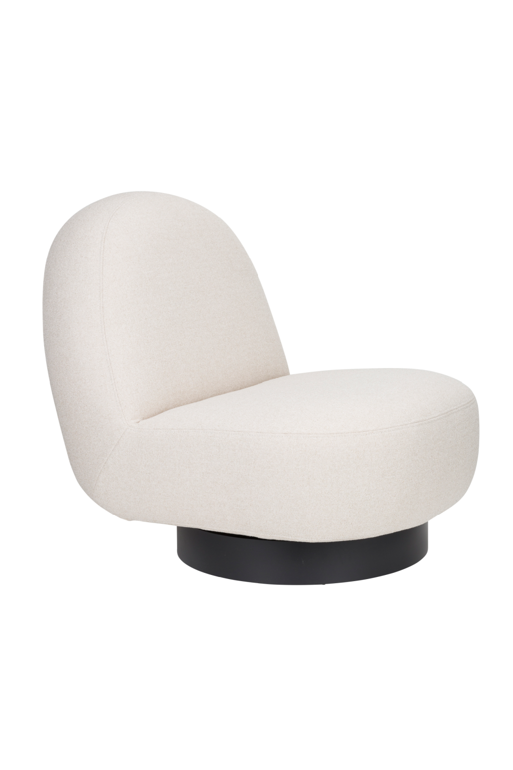 Arched Back Swivel Lounge Chair | Oroa.com