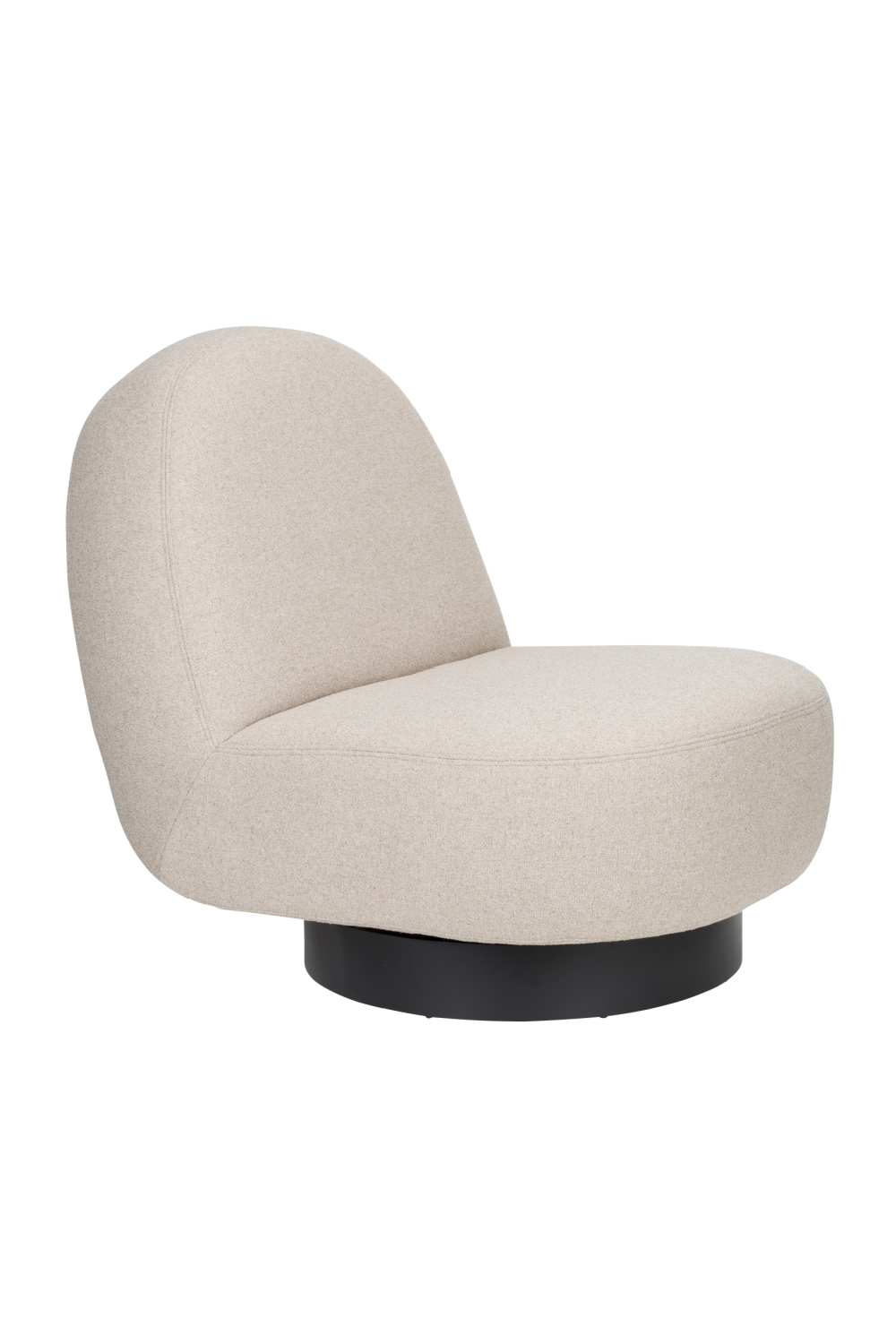 Arched Back Swivel Lounge Chair | Oroa.com