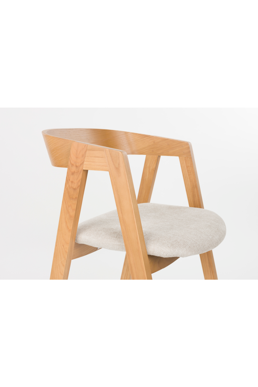 Solid Ash Dining Chair (2) | Zuiver Mads | OROA.com