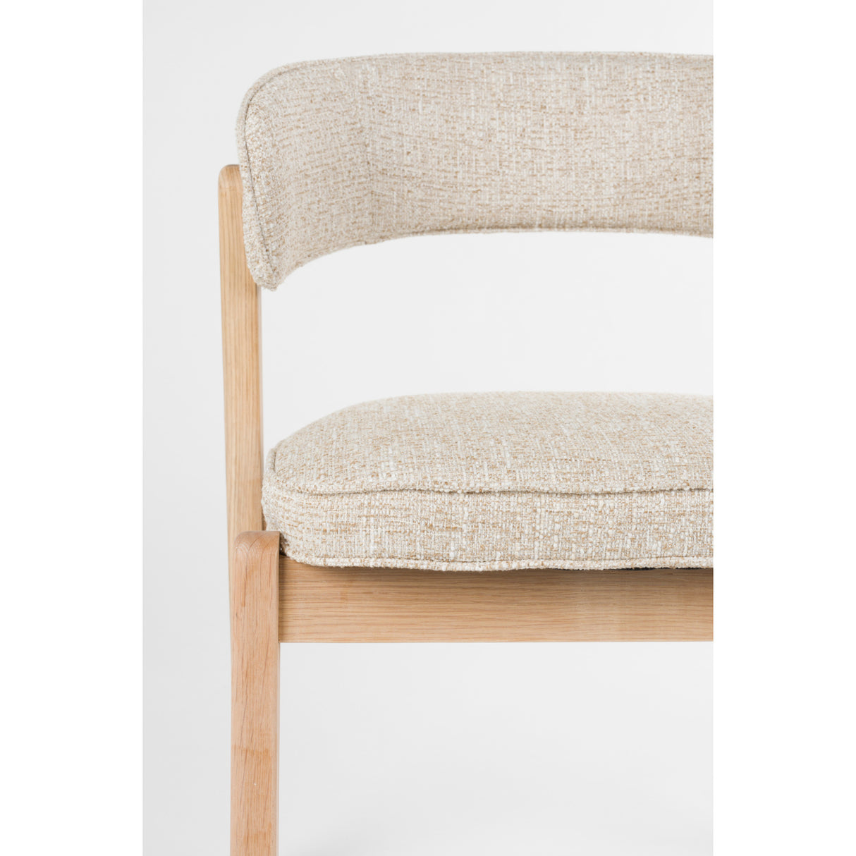 Modern European furniture - Oak Framed Dining Chairs (2) - www.oroa.com | Oroa.com