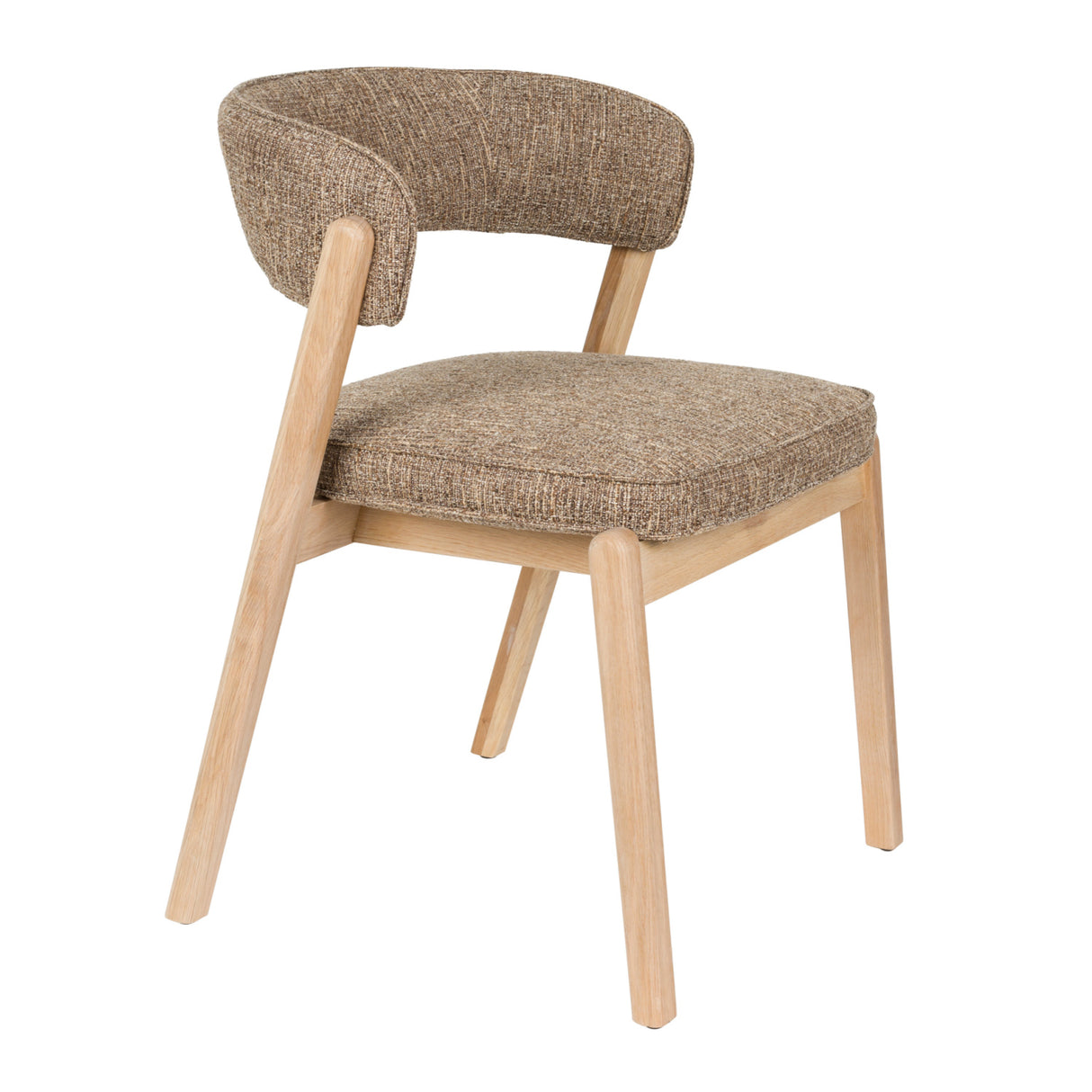 Modern European furniture - Oak Framed Dining Chairs (2) - www.oroa.com | Oroa.com