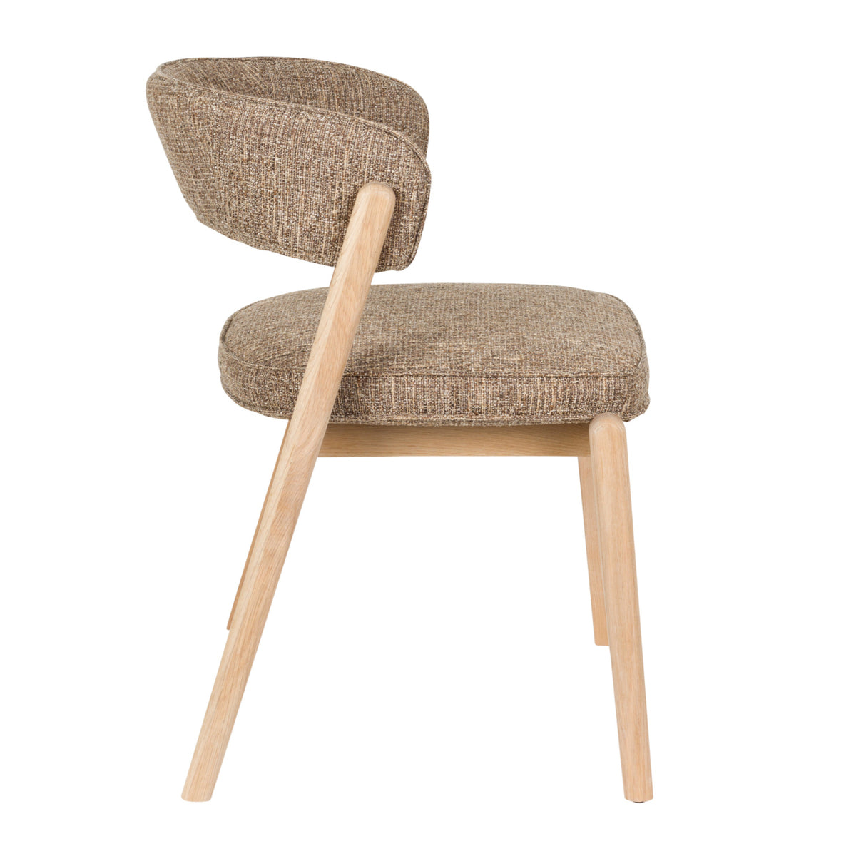 Modern European furniture - Oak Framed Dining Chairs (2) - www.oroa.com | Oroa.com