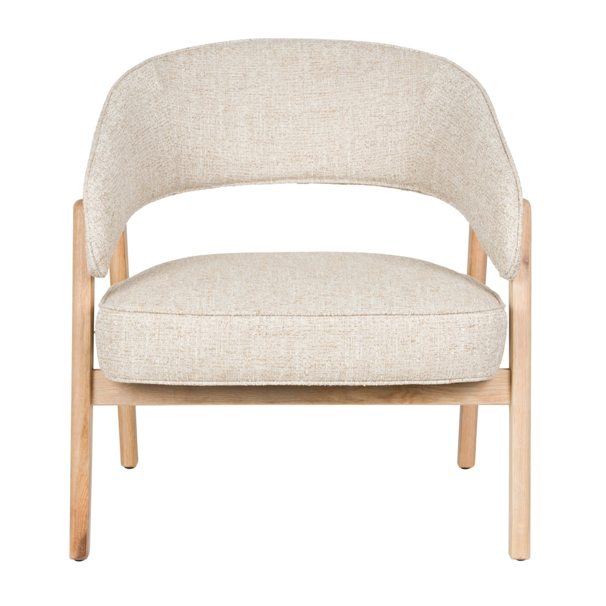 Modern European furniture - Oak Framed Lounge Chair - www.oroa.com | Oroa.com