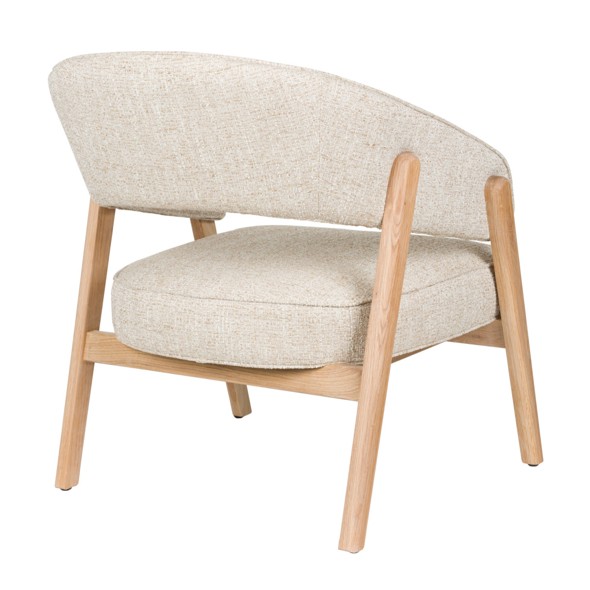 Modern European furniture - Oak Framed Lounge Chair - www.oroa.com | Oroa.com