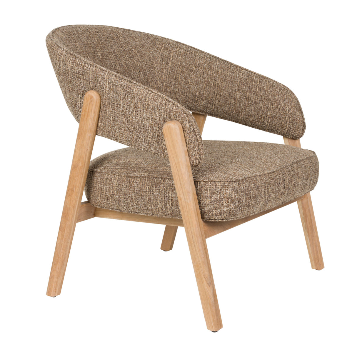 Modern European furniture - Oak Framed Lounge Chair - www.oroa.com | Oroa.com