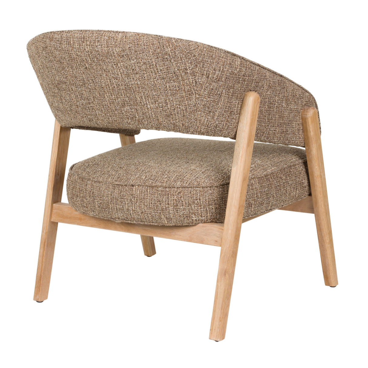 Modern European furniture - Oak Framed Lounge Chair - www.oroa.com | Oroa.com