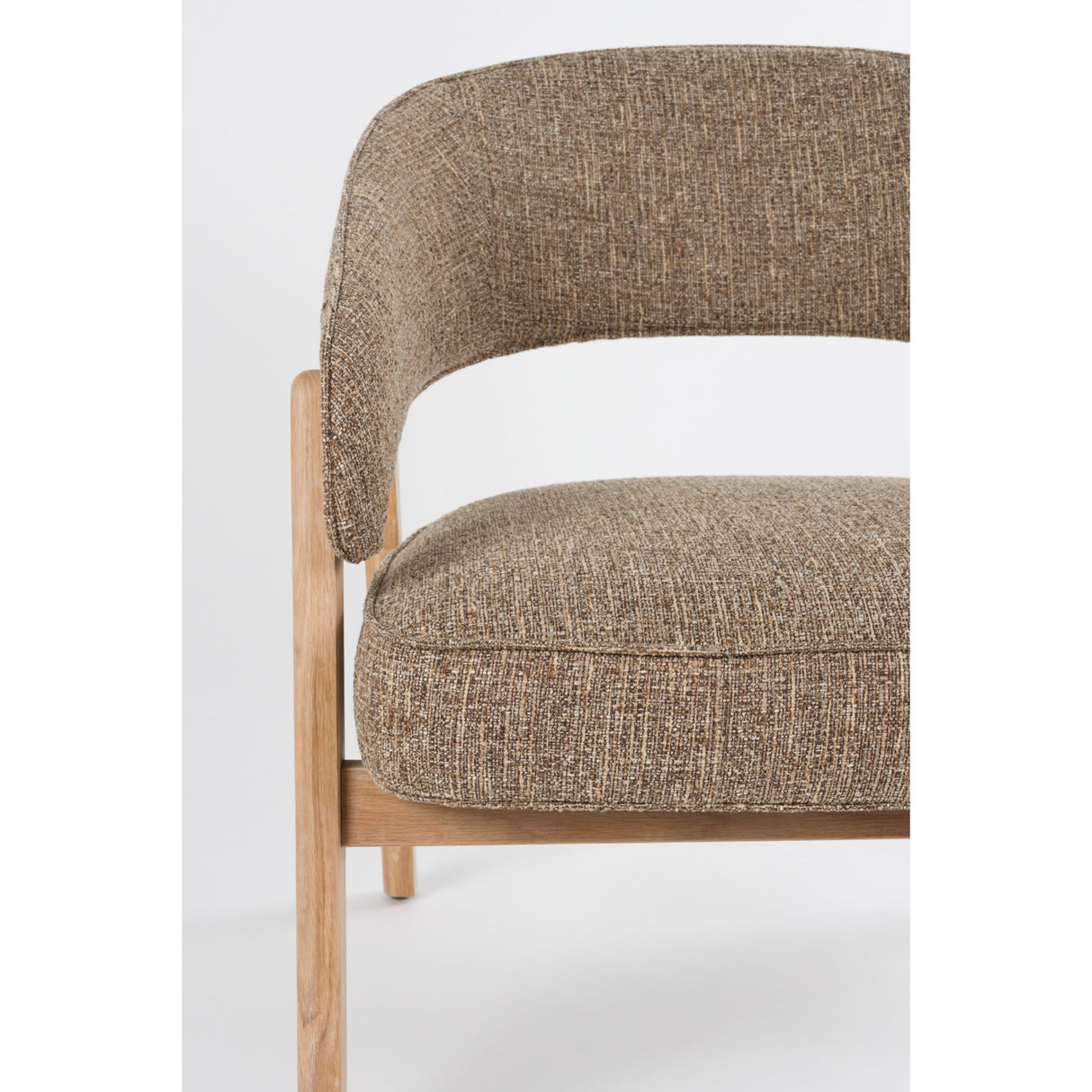 Modern European furniture - Oak Framed Lounge Chair - www.oroa.com | Oroa.com
