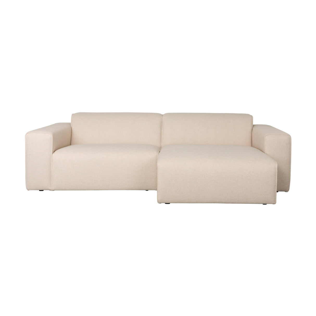 Modern European furniture - Cream 3-Seater Sofa - www.oroa.com | Oroa.com