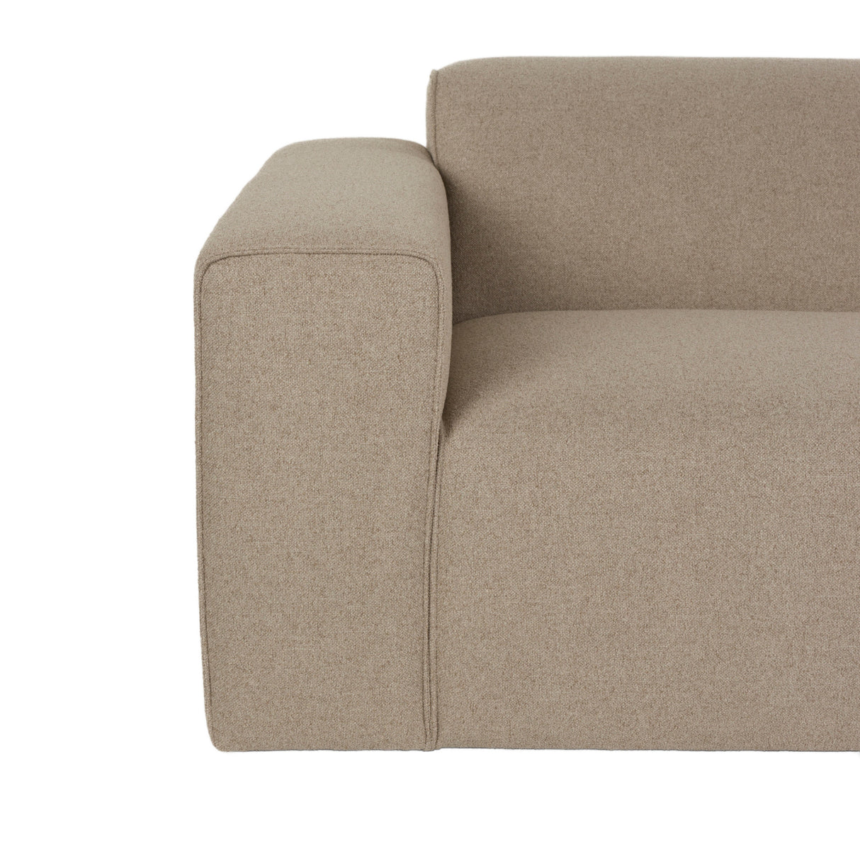 Modern European furniture - Beige 3-Seater Sofa - www.oroa.com | Oroa.com