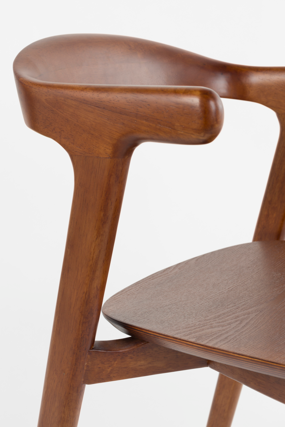 Rubber Wood Dining Chairs (2) | Zuiver Northwood | Oroa.com