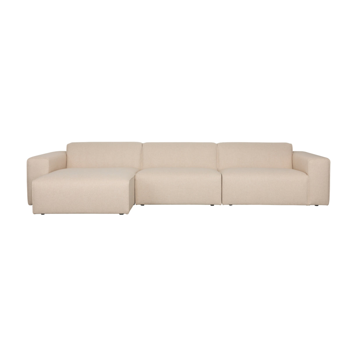 Modern European furniture - Cream 4-Seater Sofa - www.oroa.com | Oroa.com