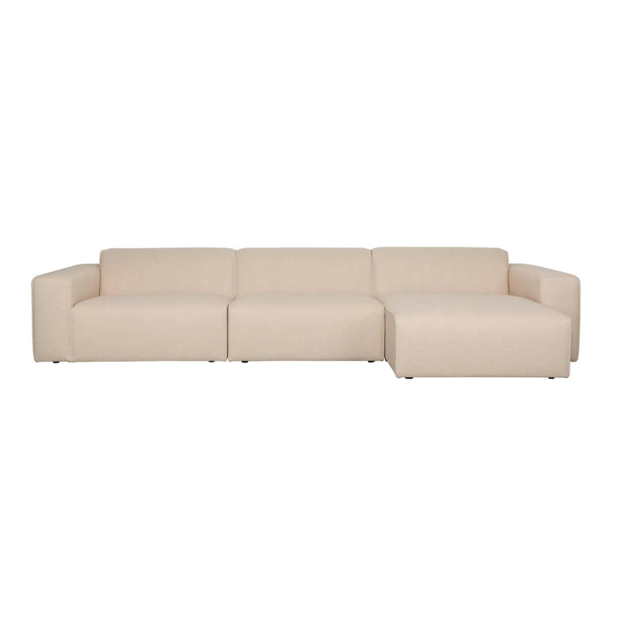 Modern European furniture - Cream 4-Seater Sofa - www.oroa.com | Oroa.com