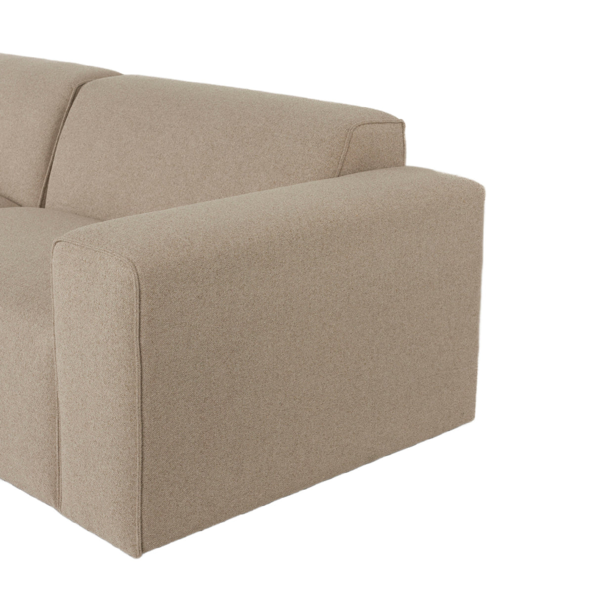 Modern European furniture - Beige 4-Seater Sofa - www.oroa.com | Oroa.com