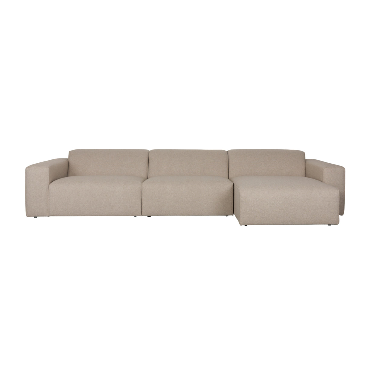 Modern European furniture - Beige 4-Seater Sofa - www.oroa.com | Oroa.com